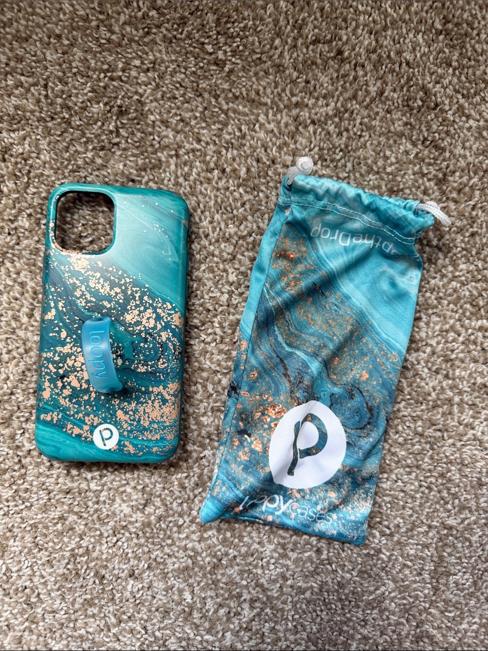 Loopy Case Sparkle Turquoise iPhone 11 Pro